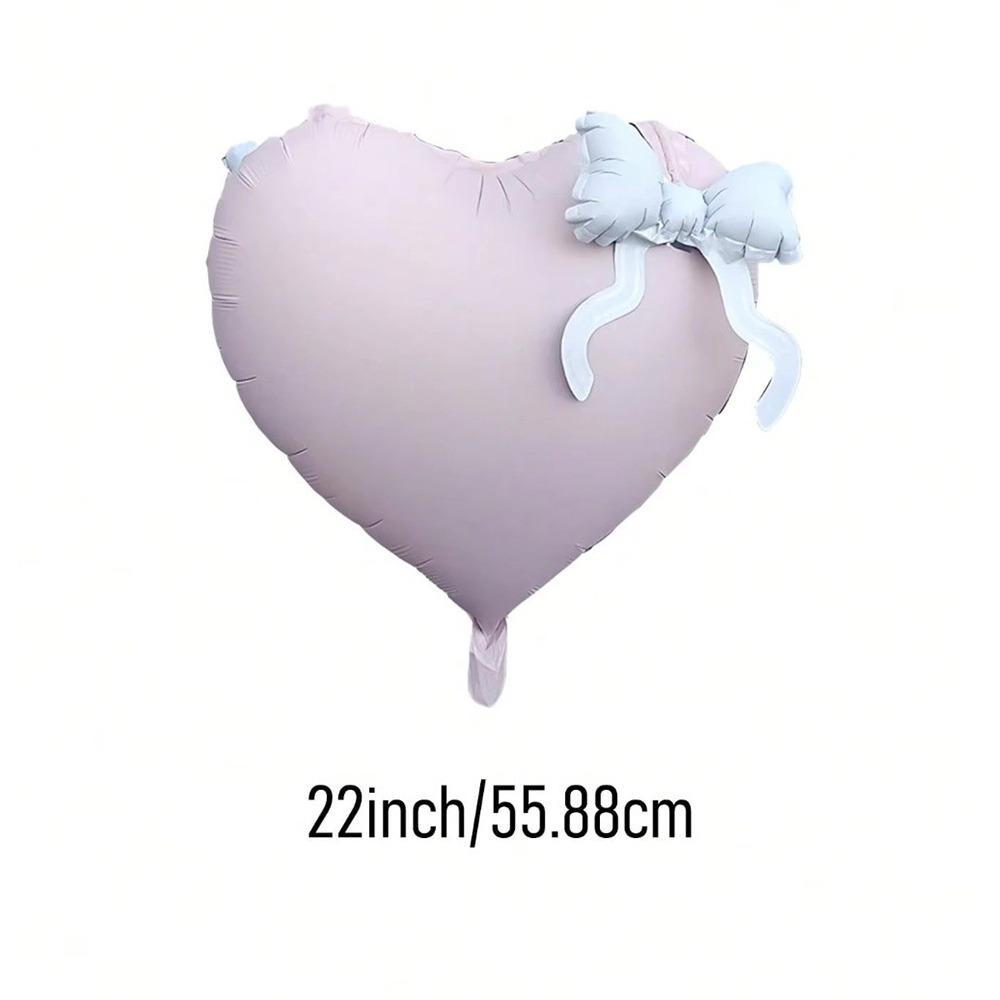 Heart Shaped Foil Balloons  Valentine's Day Qixi Festival Balloons Weddings, Birthdays