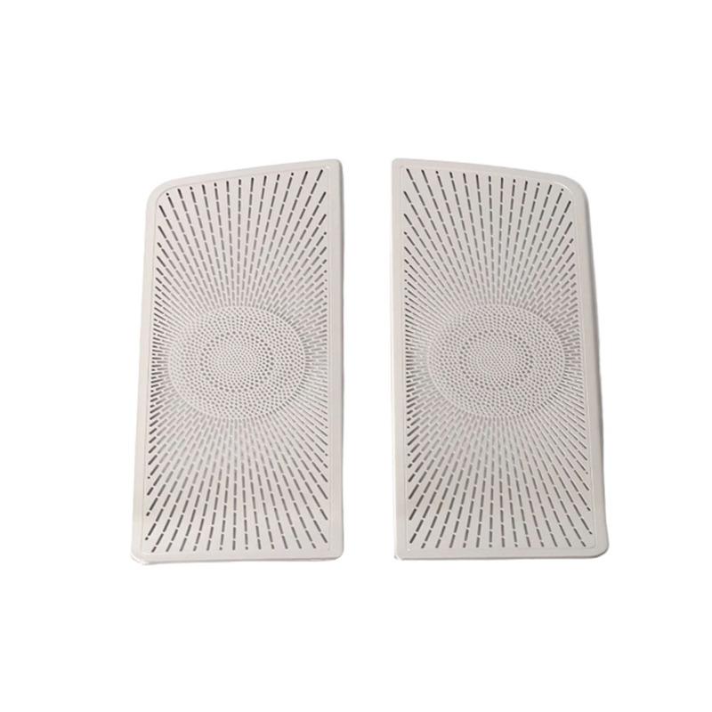 Car Rear Tail Cargo Trunk Speaker Horn Trim for Mitsubishi Outlander   2024+ Cover Sound Interior Accessories Stickers