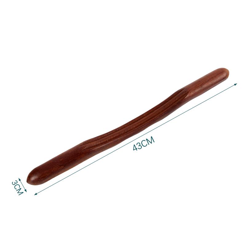 1PC Massage Guasha Scraping Stick Tools Back Shoulder Neck Waist Leg Massager Tools Natural Wood Fast Gua Sha