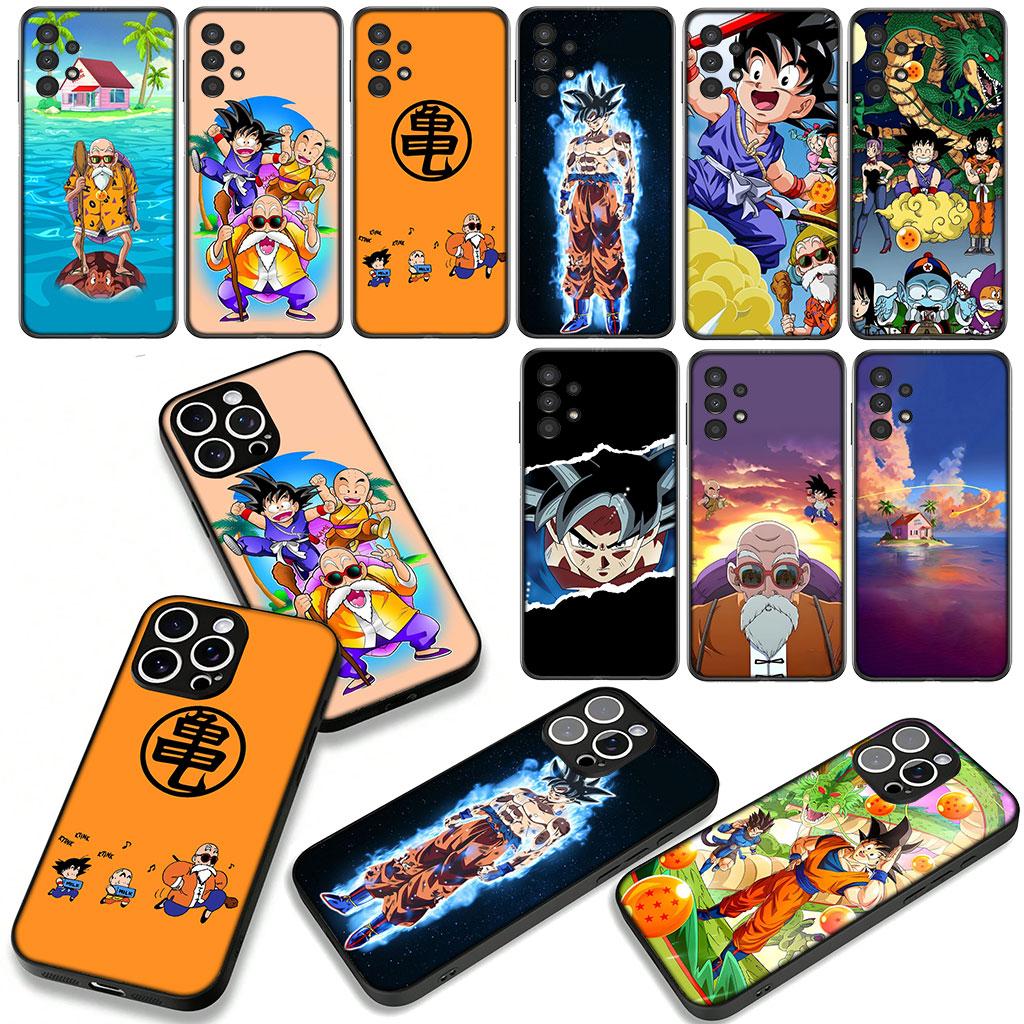for Samsung Galaxy A25 A37 A57 A12 A14 A50 A51 A70 A71 A72 A04 Note 20 9 8 10 Case Master Roshi Dragon Gokus Ball Kame Sennin