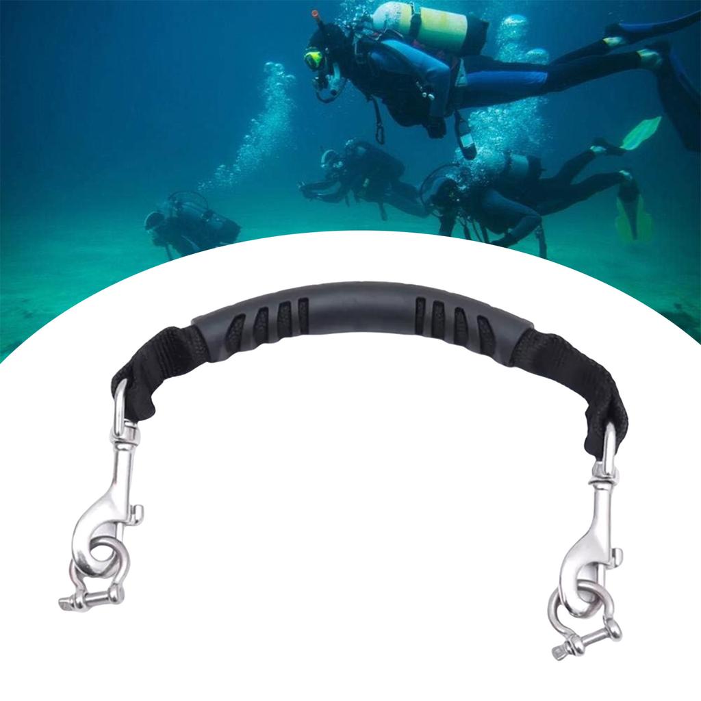 Diving Camera Lanyard Underwater Camera Rig Lanyard Straps Scuba Diving Light Camera Handle With Swivel Hooks and Clip