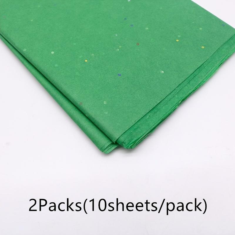 2Packs(10 Sheets Per Pack) 20X26Inches Shiny Glitter Craft Wrapping Paper Semi-transparent Floral Wrapping Paper  Bouquet Gift Wrapping Craft Paper