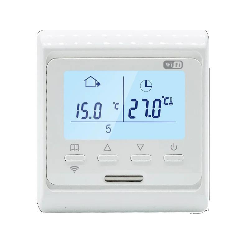 2025 New WiFi Programmable Thermostat Hot Floor 220V 16A Electric Home Floor Heating Temperature Controller APP Remote Control