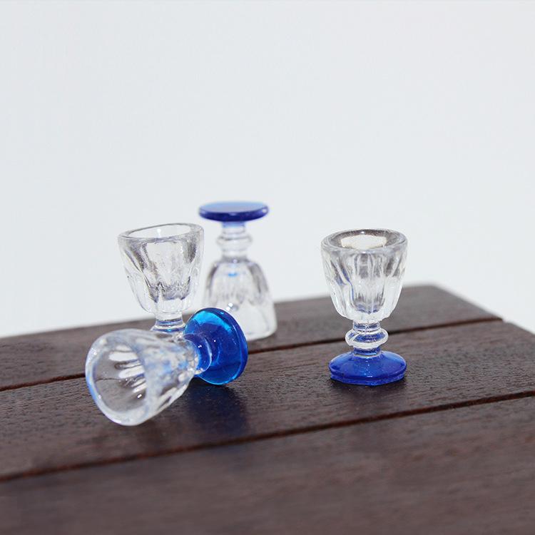 Miniature Dollhouse Wine Glasses & Cups for Blythe Dolls - D214 Accessories Model
