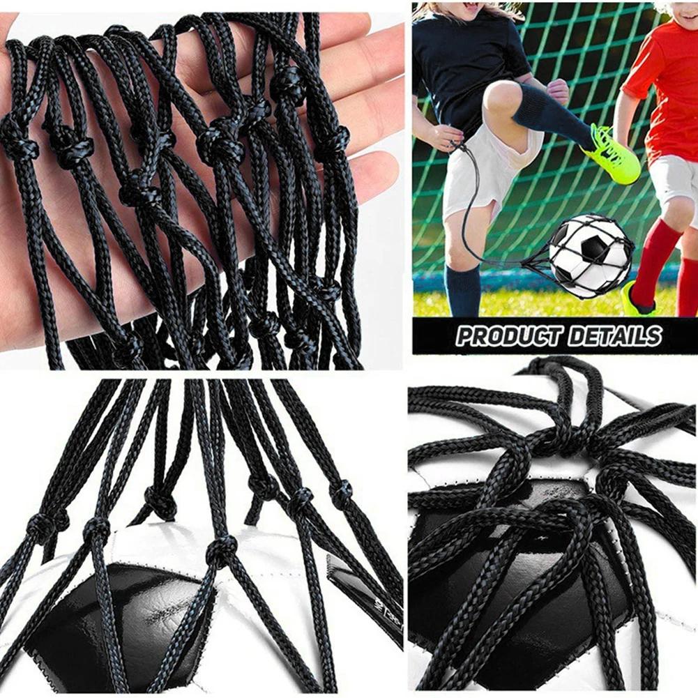Football Kick Trainer Soccer Ball Net Kicker Fits Ball Size 3 4 5 Football Kick Throw Solo Practice Training Aid