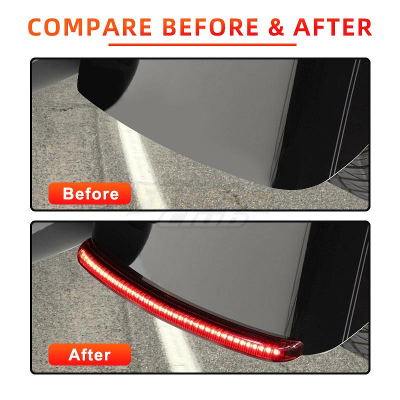 Motorcycle LED Fender Blades Brake Running Light Accessories For Harley Street Glide Trike FLHXXX Tri Glide Ultra Classic