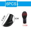 6Pcs Walking Stick Ferrules, Walking Stick Rubber Ends, Hiking Pole Tip Covers - Anti-Slip Rubber Caps, Trekking Pole Protectors for Outdoor, Asp