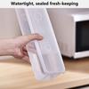 Transparent Stackable Sealed Moisture-proof with Cover Fresh-keeping Rectangle Spaghetti Box Preservation Storage Box