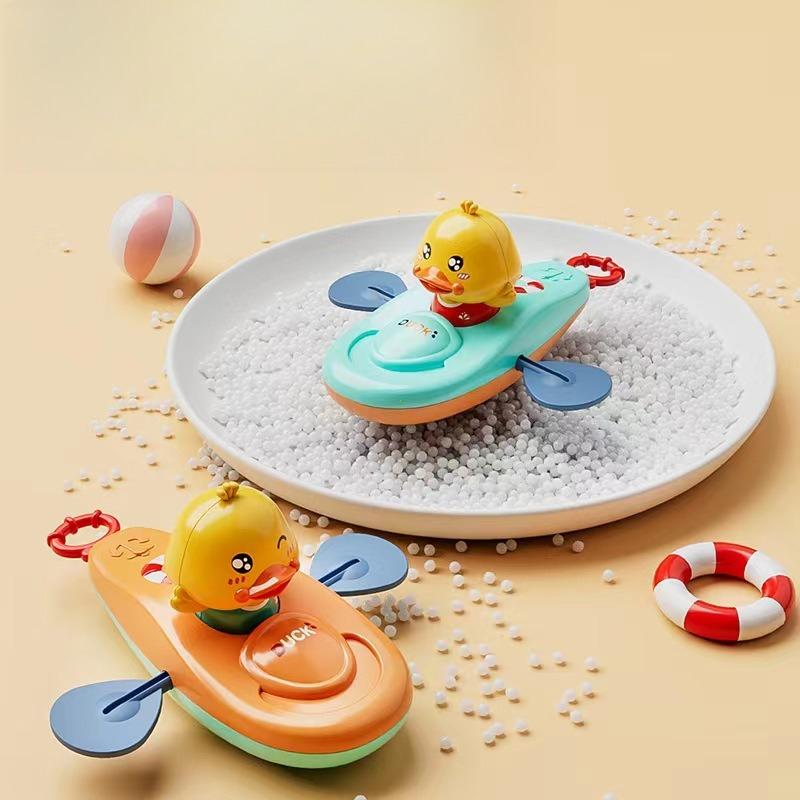 צעצועי אמבטיה דג ליצן שוחה חמוד לפעוטות צעצועי מתיחה צפים לבנים ובנות תינוקות חדשים צעצועים לפעוטות לאמבטיה