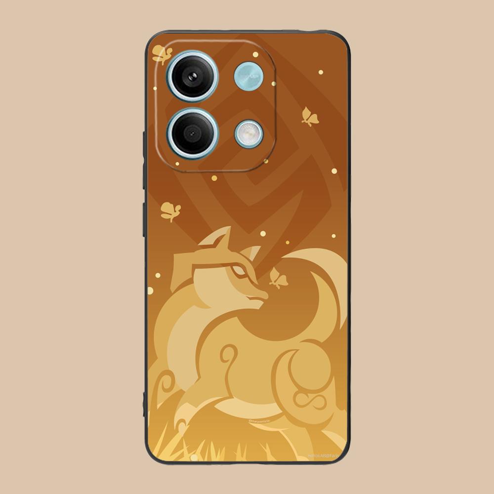 Game GI Gorou Mobile Phone Case for POCO F7 F6 F5 F4 F3 F2 Pro GT C75 C71 C65 C61 C40 Pro Ultra Colorful Printing Cover Luxury