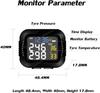 Motorrad TPMS Reifendruck Überwachung System Temperatur Alarm Mit 2 Externe Sensoren Moto Reifen Alarm Systeme Echtzeit