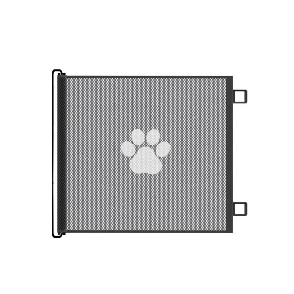 Automatic Retractable Pet Fence, Dog and Cat Fence, Indoor Staircase and Aisle Isolation Net, No Drilling Safety Net Fence