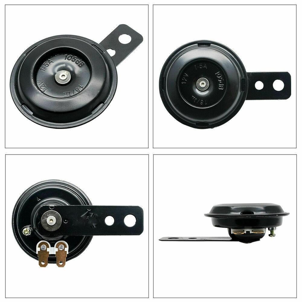 2025 New 1pcs Motorcycle ox horn 12V honking car electric car modified horn electric car high bass super loud waterproof