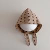 Infant Headwrap Dots Pattern Baby Caps Infant Turban Caps Soft Baby Headwear Perfect for Boy & Girls Aged 0 To 3 Year