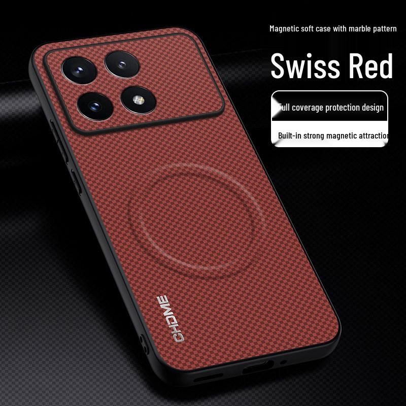 Redmi K70/K70Pro Full Coverage Drop-Proof Magnetic Phone Case - High-End, Stylish, Simple Design with Textured Finish Redmi K70 Pro Champion Edition