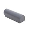 Magnetic Door Stopper Suction Door Holder 75*24mm Stainless Steel For Home Office Cabinet Improvement Home Decoration Accessories Black Grey White