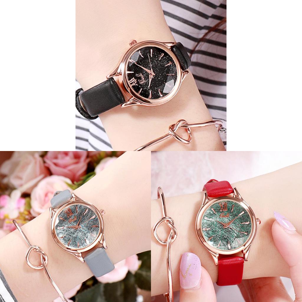 Gedi Womens Minimalist Quartz Watch With Waterproof Function For Casual Office Wear