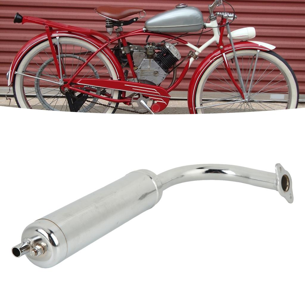 40MM 49 to 80 Motorcycle Exhaust Pipe Anodized Fit for 26in 28in Electric Motorbike