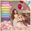 Teen Girl's Motivational Wooden Hanging Sign - Princess, Butterfly, Rainbow Design
