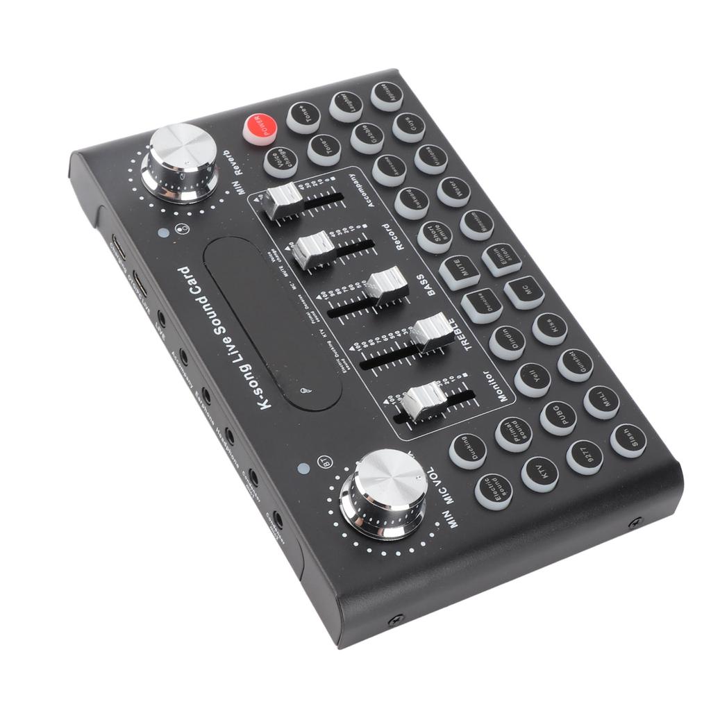 Sound Mixer Compact 820mah 18pcs Special Effect Buttons 5pcs Sound Buttons 7pcs Function Buttons