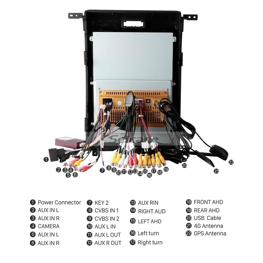 Android GPS Navigation & Bluetooth CarPlay for 2009-2014 Ford Mustang F150