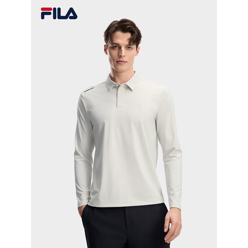 FILA Men s 2026 Spring Knit Long Sleeve Polo Shirt XL