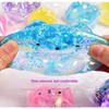 Bear Squishy Toys Glitter Stress Balls Adorable Sensory Toys Squishy Ball For Kids Party Favors Gifts