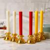 2Pcs Creative Warm Glowing Candles Cordless Simulated Candle Light Decorative Props