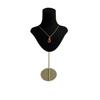 Mannequin Shaped Necklace Showcase Stand Stylish Portrait Model Jewelry Holder Tabletop Neckchain Pendant Display Rack
