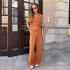 Set da due pezzi gilet e pantaloni da donna Set da 2 pezzi chic estivo da donna per ufficio