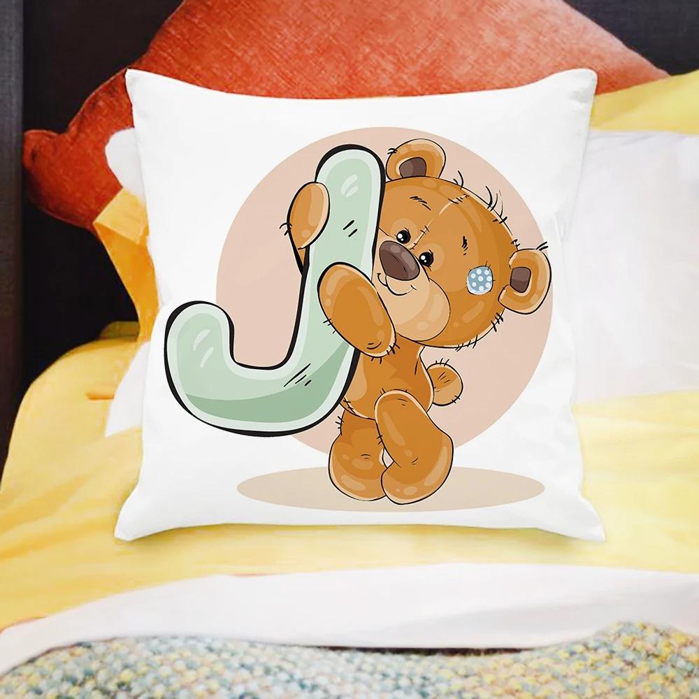 Office Living Room Home Pillowcase English Letter Printed Pillowcase Car Ornaments