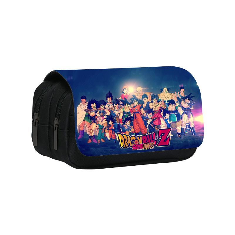 Θήκη Μολυβοθήκη Διπλής Στρώσης Dragon Ball Με Μεγάλη Χωρητικότητα Για Μαθητές Και Γραφείο
