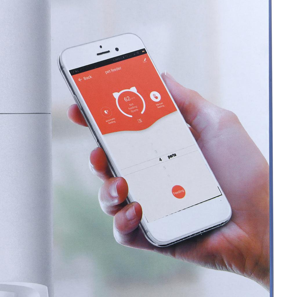 automatic pet feeder with app