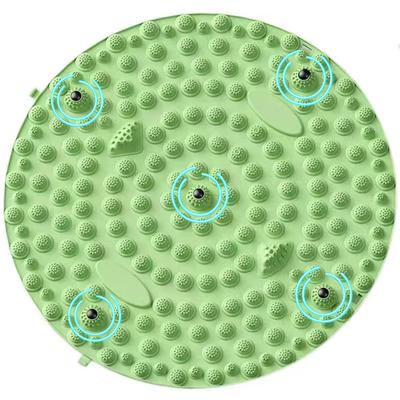 Foot Reflexology Shiatsu Board Foot Foot Foot Massager Home Fatigue Green Mat, [2025 Model] Massage, Pressure, Mat, Use, Ergonomic, Relief, (35cm)