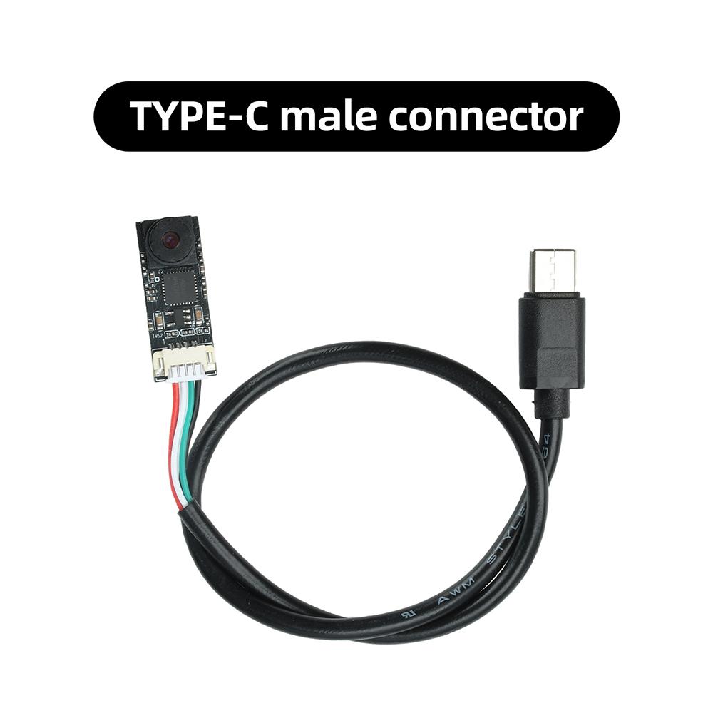 USB Type-C Camera Module for ESP32-S3 Development Board Support Window Android System 65 Degrees Replacement for OV2640/OV3660