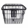 Electric Bike Basket Metal Bike Rear Storage Basket Large Capacity Cycling Basket with Lid for Bags