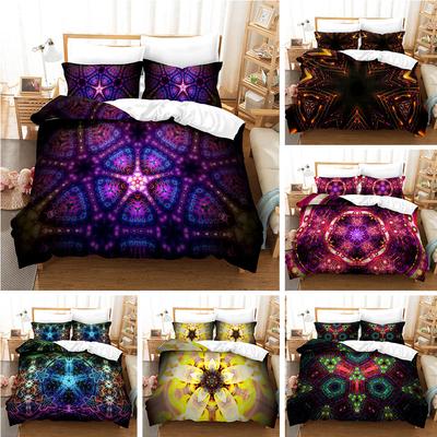 3D Digital Printing Quilt Set Three-Piece Cartoon Animation Game