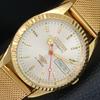 AUTOMATIC VINTAGE REFURBISHED CITIZEN JAPAN MENS SILVER DIAL WATCH A445329-1