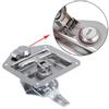 Stainless Steel Folding T Shape Handle Lock Tool Box Keys Kit for Truck Trailer