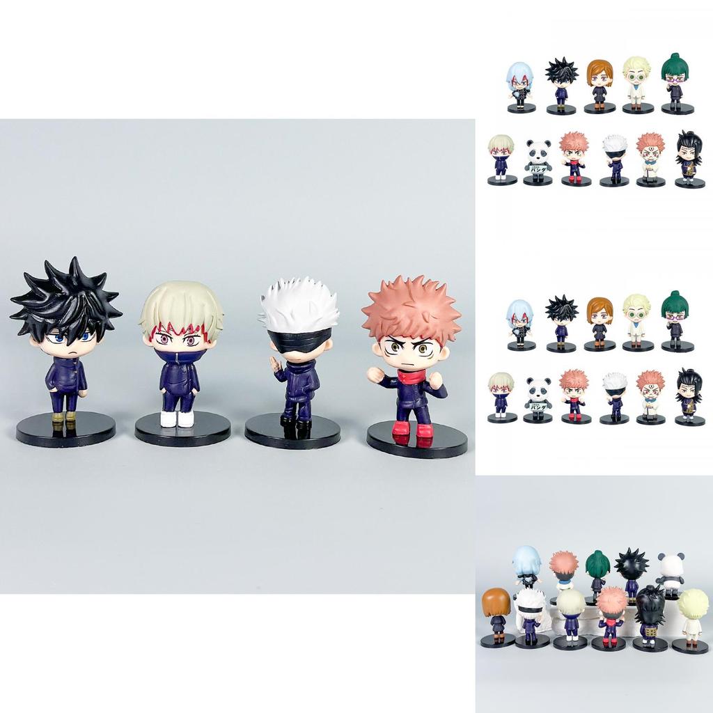 Jujutsu Kaisen Pvc Figure Set With 11 Chibi Characters For Anime Enthusiasts And Collectors