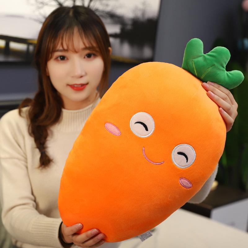 Children's Educational Carrot Doll Hand Warmer Pillow & Sofa Cushion Gift