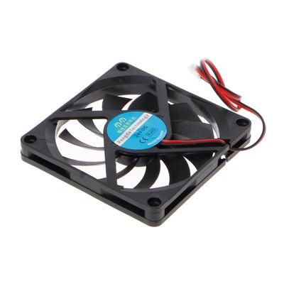 24V 2-Pin 80x80x10mm PC Computer CPU System Heatsink Brushless Cooling Fan 8010 with 23cm Cable