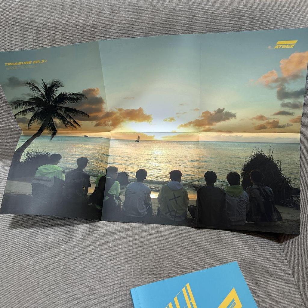 [USED] ATEEZ TREASURE EP.3 One To All Mingi Trading Card