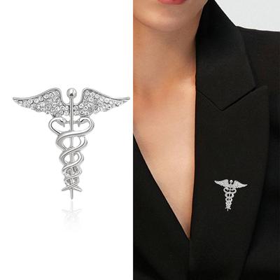 Multipurpose Fun Sophisticated Angelic Wing Brooch Elegant Designs Portable Fashion Accessory for Performers Daily Outfits