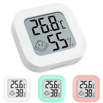 Lcd digital termômetro higrômetro sala interior medidor de umidade temperatura eletrônico sensor estação meteorológica para casa