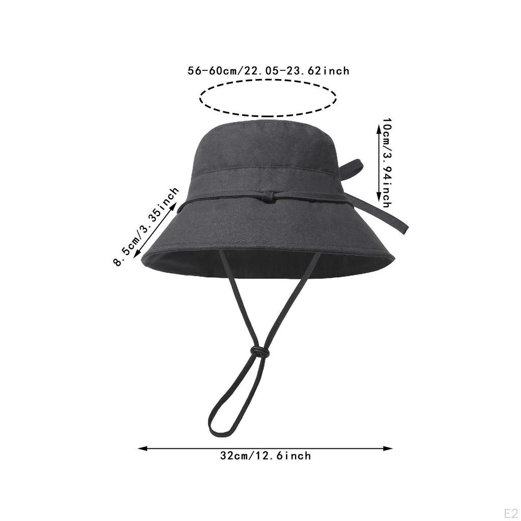 Bucket Hat Trendy Casual with Anti Collision Shell for Summer Walking Street