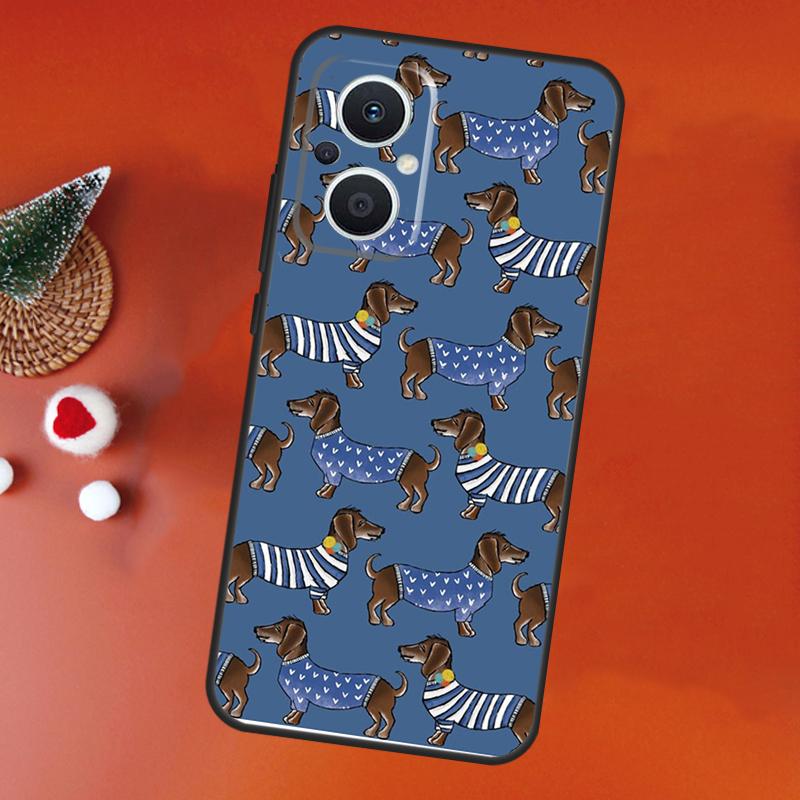 

Dachshund Teckel Dackel Dog Case For OPPO Find X9 X8 X5 Pro OPPO Reno 11F 12F 13F 14F 7 8 Lite 10 11 12 13 14 Pro Cover OPPO Reno12 F