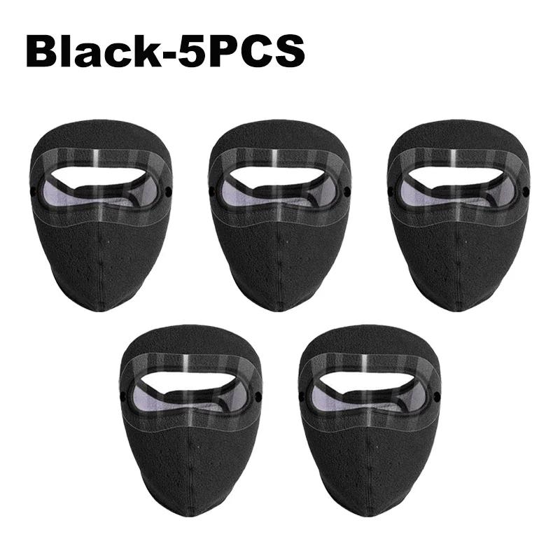 Ski Mask with Goggles Winter Warm Face Mask Anti Dust Cycling Bicycle for Men Women Cold Weather Outdoor Motorcycle Thermal Mask
