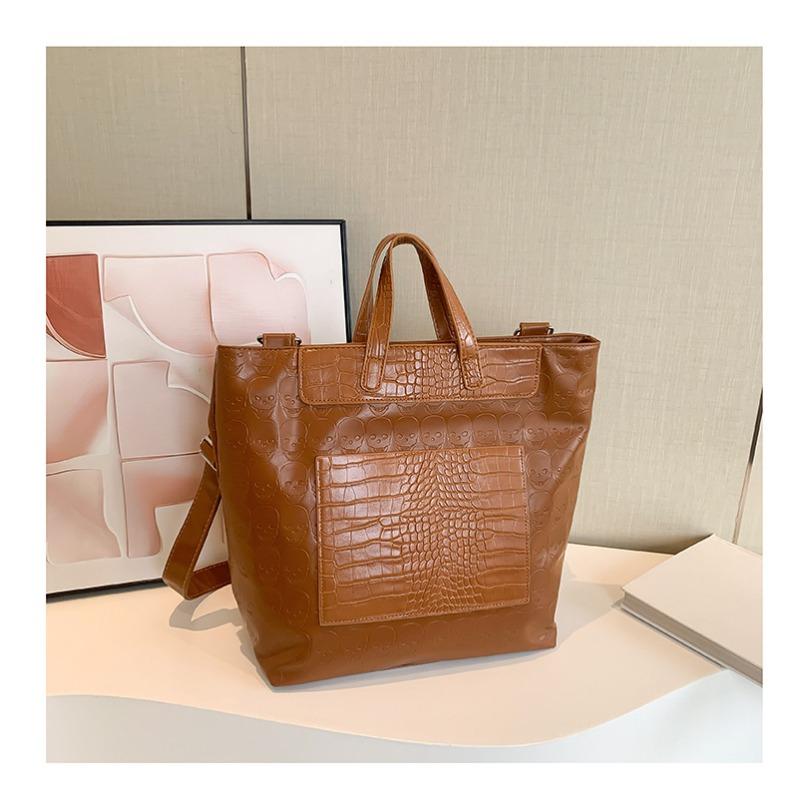 Tasche mit großem Fassungsvermögen Damen Sommer vielseitig neue Umhängetasche lässig tragbar Pendler-Tragetasche