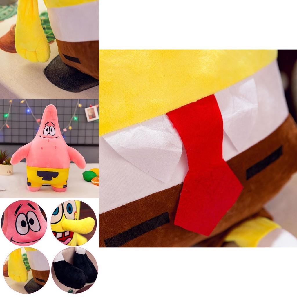 Spongebob Patrick Star Plüschtier Weiche Stoffpuppe Niedliches Kissen Kinder Mädchen Geschenk